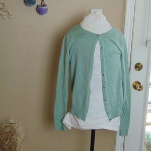 Sea foam green cardigan